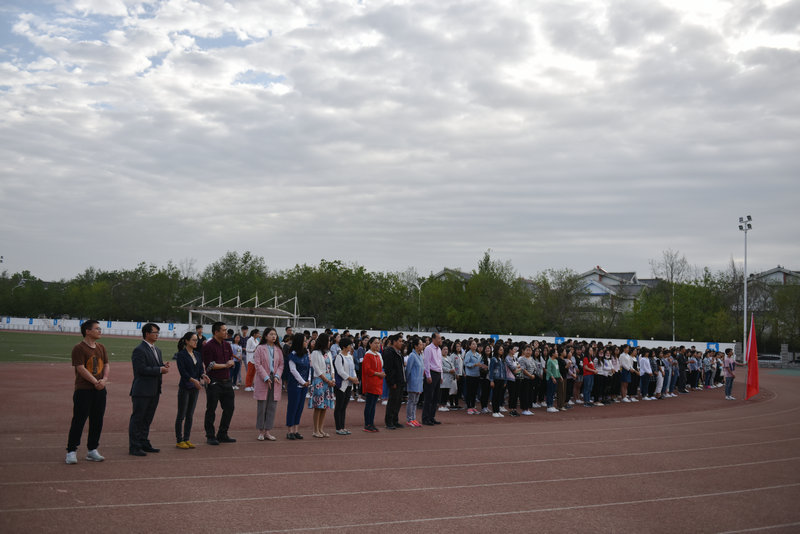 升旗仪式现场
